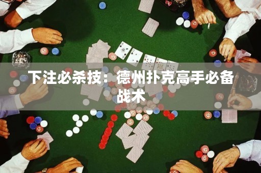 下注必殺技：德州撲克高手必備戰(zhàn)術